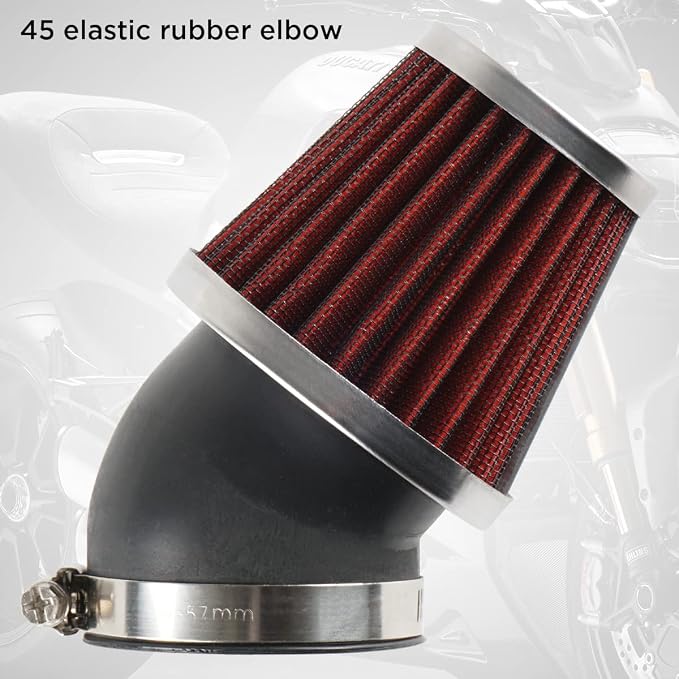 Evermotor Air Carburetor Cleaner, 41mm 42mm 43mm Motocycle Carb Filter