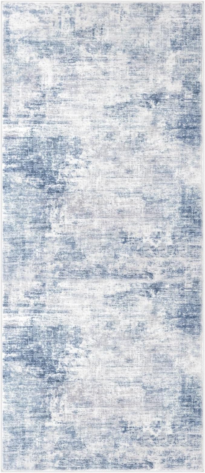 IOHOUZE Abstract Runner Rug 3x7 Ft Washable Runners