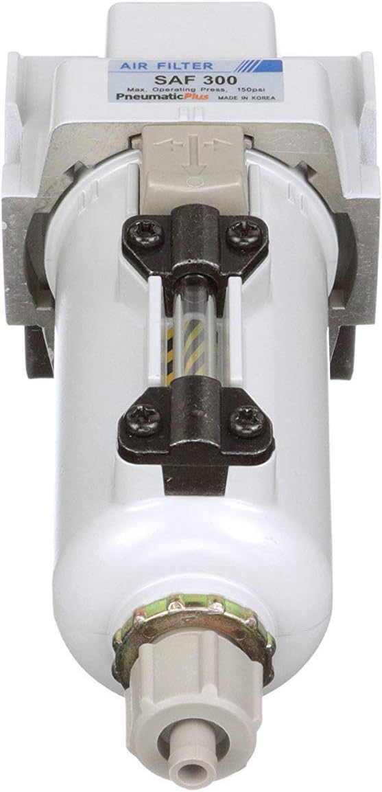 PneumaticPlus SAF300-N03B-MEP Compressed Air Particulate Filter 3/8" NPT
