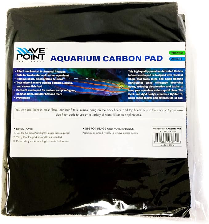 Wave Point Aquarium Bio Sponge Foam Filter Media Pad Cut-to-fit