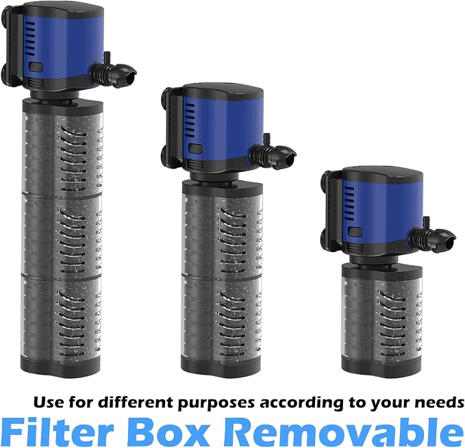 TARARIUM Aquarium Filter Powerful 260GPH