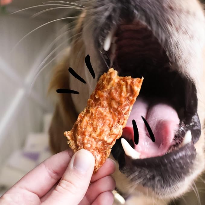 Spot & Tango Turkey Strips Dog Treats - Single Ingredient, 100% Turkey Breast - Air-Dried, Grain & Gluten-Free - USA-Made - for Small, Medium, and Large Dogs