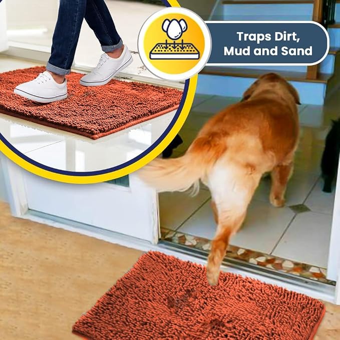 Muddy Mat® | Super Water Absorbent Door Mat Indoor, Microfiber Quick Dry