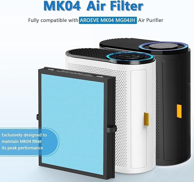 3 Pack MK04 Air Filter Replacement