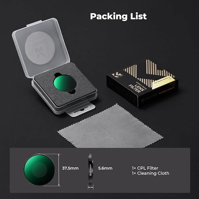 K&F CONCEPT Screw On Fit CPL Filter