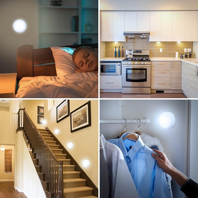 EverBrite Tap Light, Push Light, LED Puck Lights