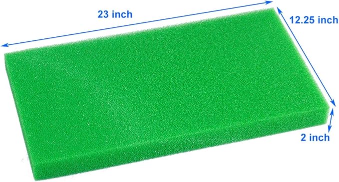 AQUANEAT Aquarium Filter Sponge Open Cell Foam Sheet Bio Sponge Filter Media