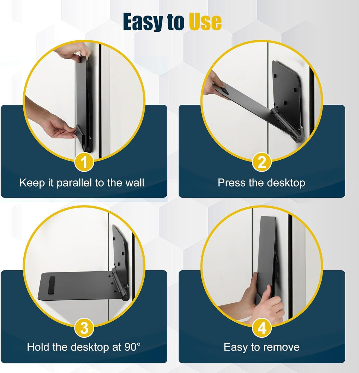 Magnetic Laptop Shelf with Bag & 3 Super Strong Magnets, 50 lb Capacity