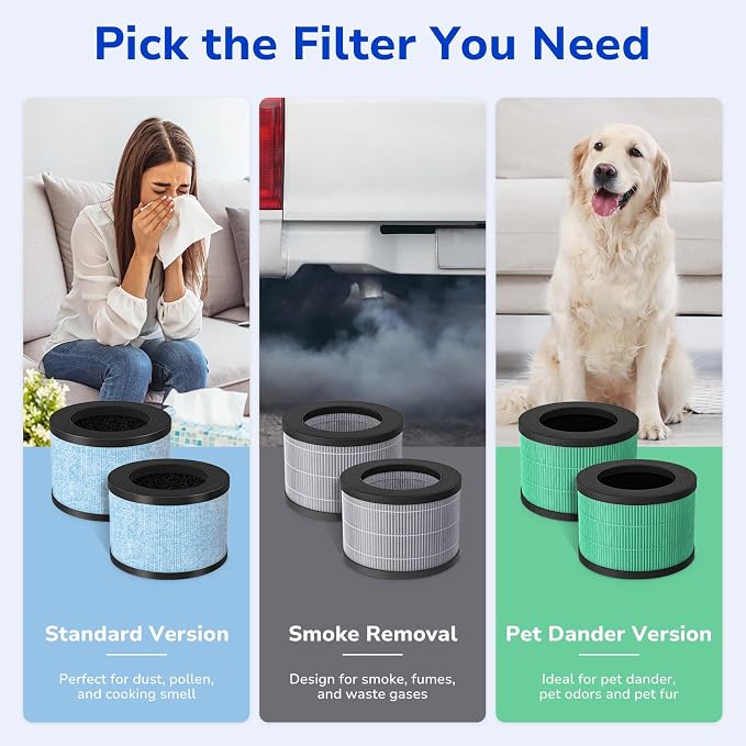 Fil-fresh 2-Pack MK01 & MK06 Replacement Filter, Compatible