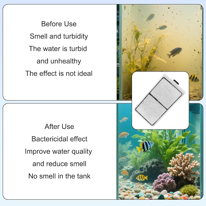 6pcs Carbon Filter Cartridges Compatible