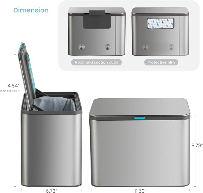 Home Zone Living Kitchen Compost Bin