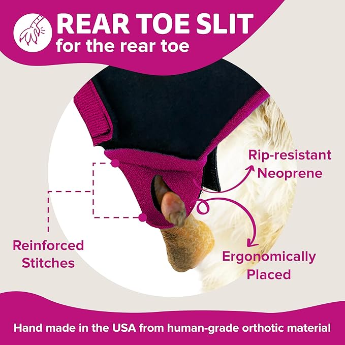 Duck Shoes for Injured Feet – Protective Neoprene Footwear for Ducks, Protective Shoes for Birds with Injured feet, Bumblefoot Relief - Small, 2.5’’ Max. Inside Width - Pink