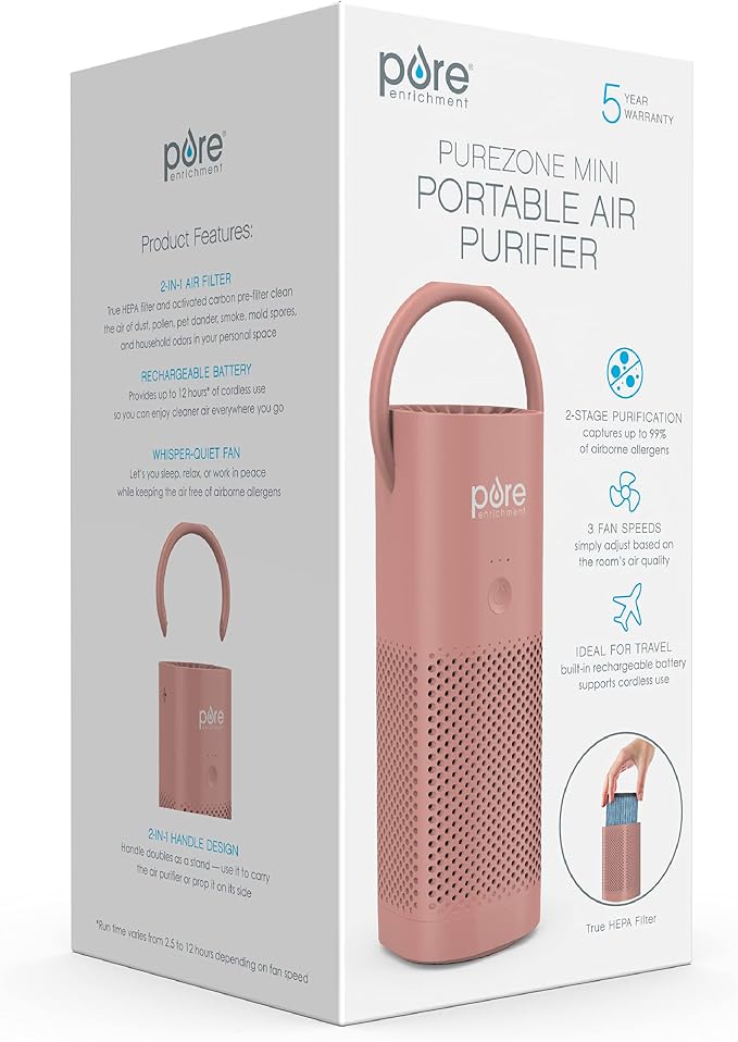 Pure Enrichment PureZone Mini Portable Air Purifier