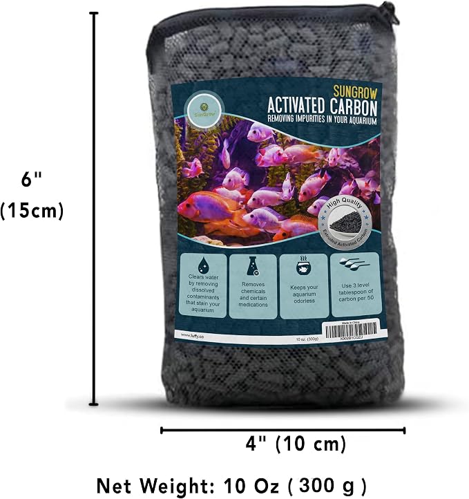 SunGrow 10 oz Activated Carbon,