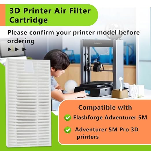 2PCS 3D Printer Air Filter Cartridge