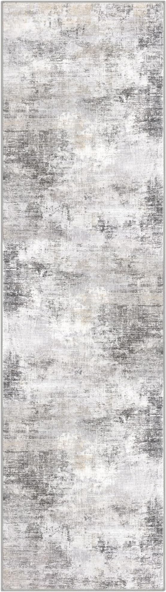 IOHOUZE Abstract Runner Rug 3x10 Ft Washable Runners