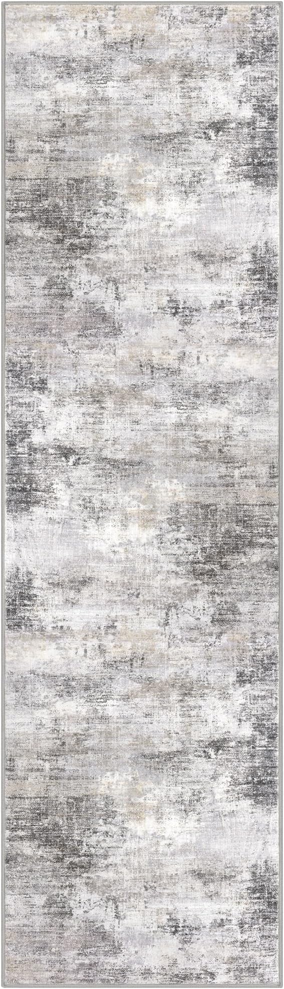 IOHOUZE Abstract Runner Rug 2x7 Ft Washable Runners
