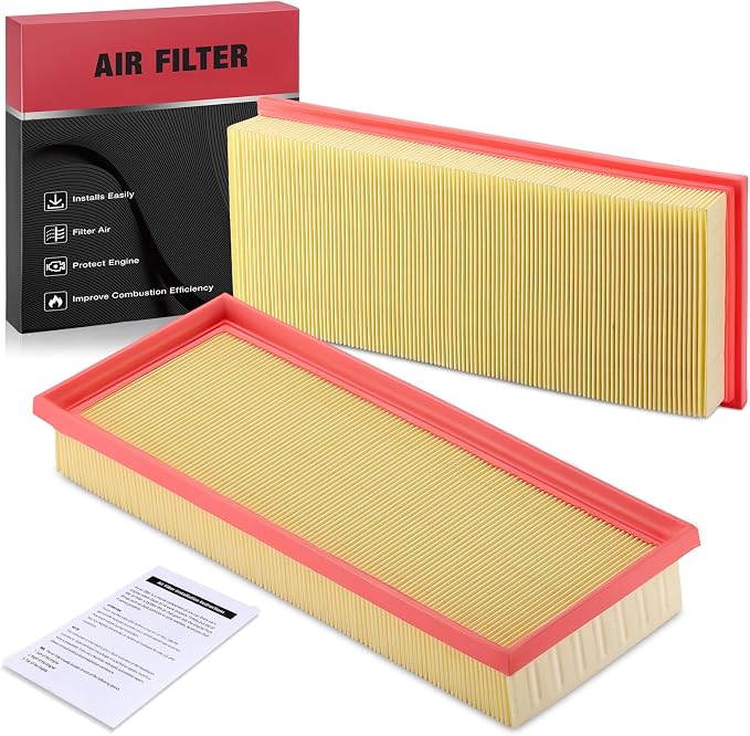BDFHYK 2 PC Engine Air Filters Compatible