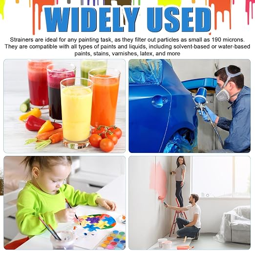 250 Pack of Premium Paint Strainers