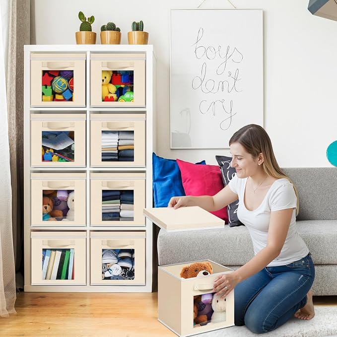 10 Pcs Fabric Storage Cube