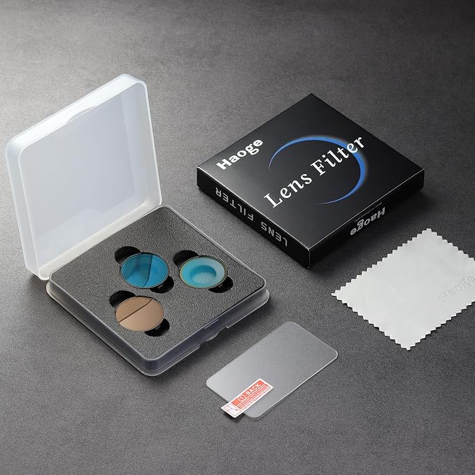 Haoge Filter Set for Insta360 GO Ultra, Includes CPL, and Screen Protector