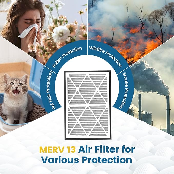 20x30x3 MERV 13 Air Filter Compatible
