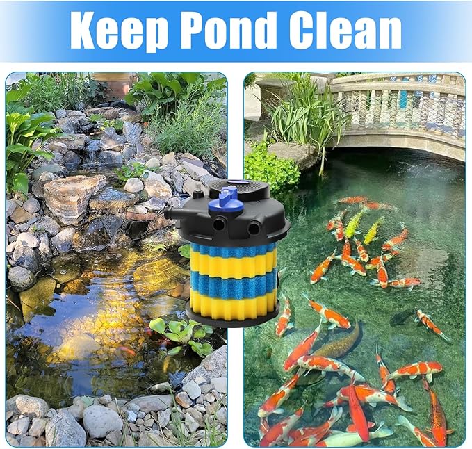 AQUANEAT Replacement Sponge Filter Media Pad Compatible
