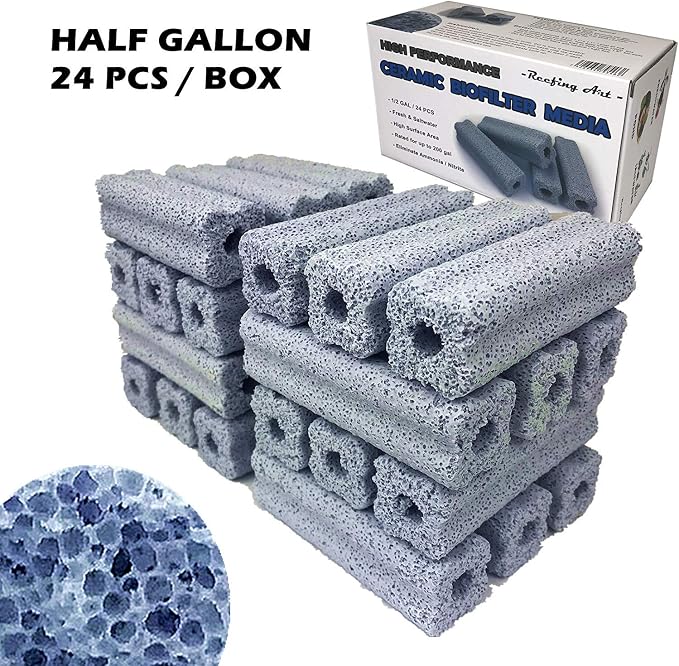 Ceramic Bio Filter Media Vast Surface Area