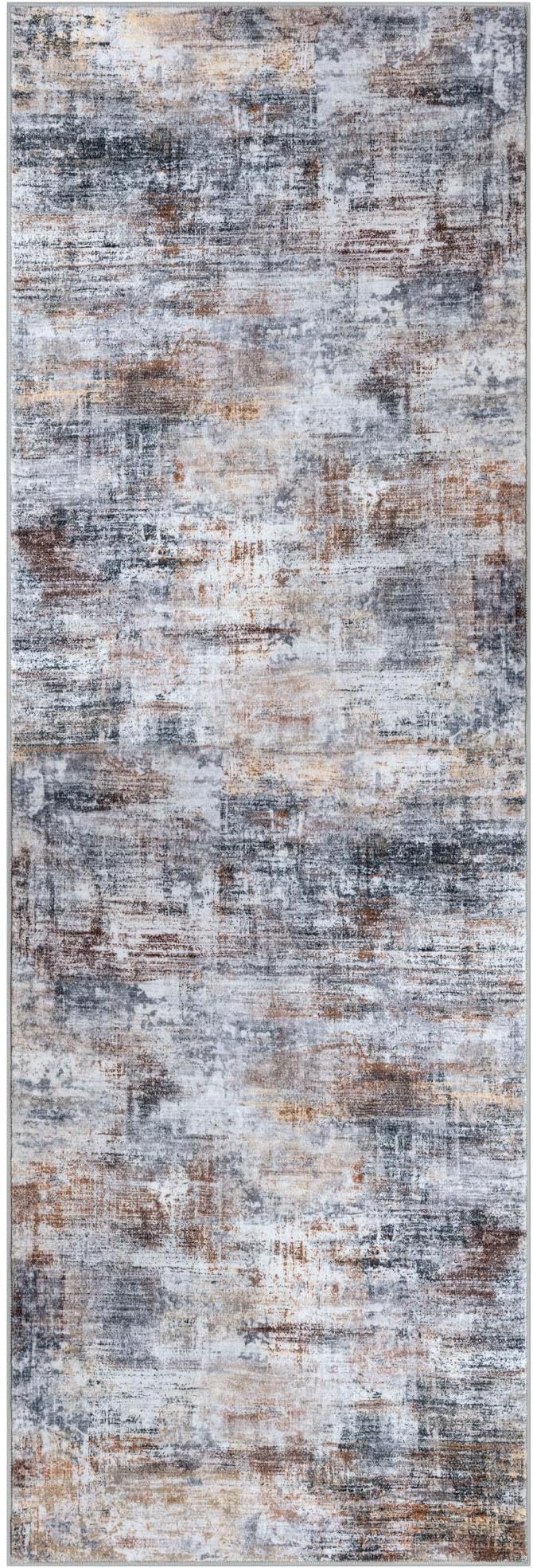 IOHOUZE Abstract Runner Rug 2x6 Ft Washable Runners