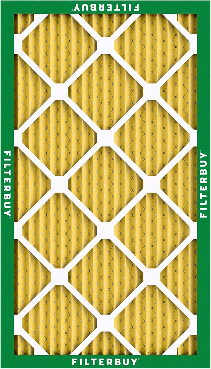 Filterbuy 16x30x1 Air Filter MERV 11 Superior Pet & Allergy Defense,