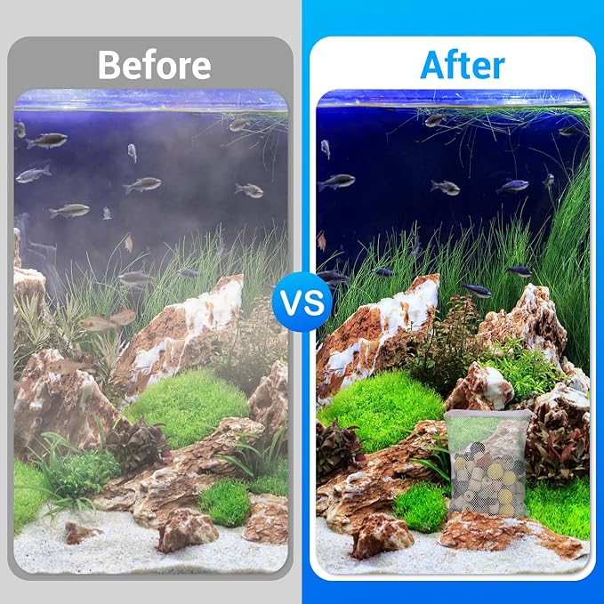 Segarty 12-in-1 Aquarium Bio Filter Media