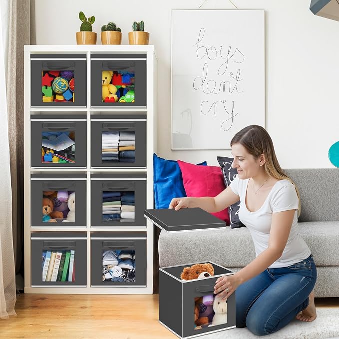 10 Pcs Fabric Storage Cube