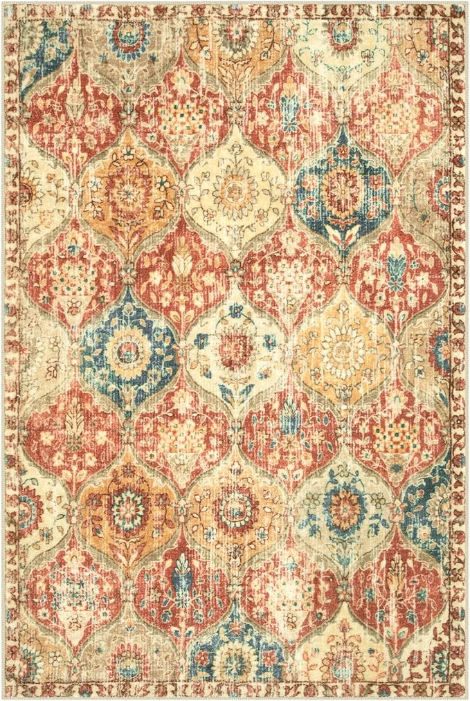 Lahome Moroccan Machine Washable Rugs
