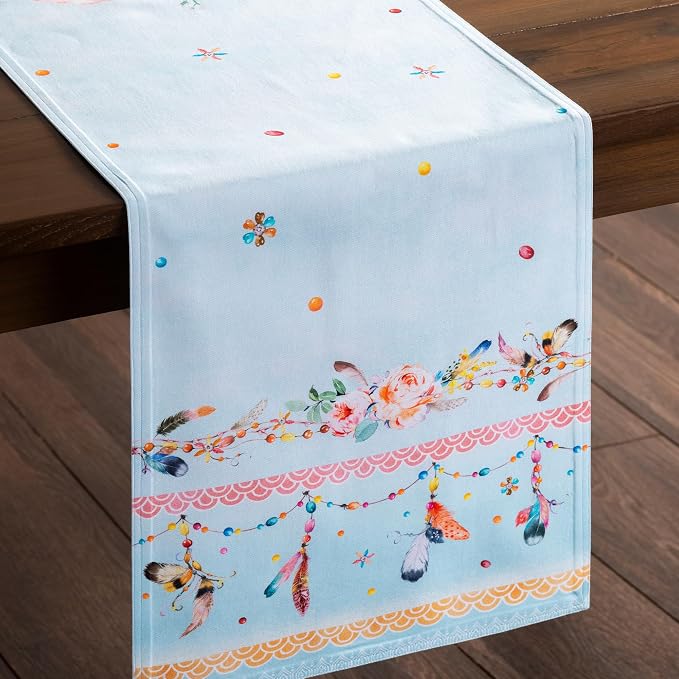 Maison d' Hermine Table Runner 100% Cotton 14.50" x 108" | Table Runners 108