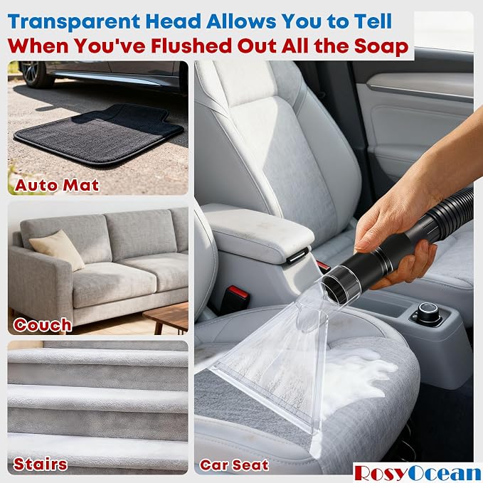 Compatible with All Shop Vacs Extractor Attachment with 2-1/2" & 1-7/8" &