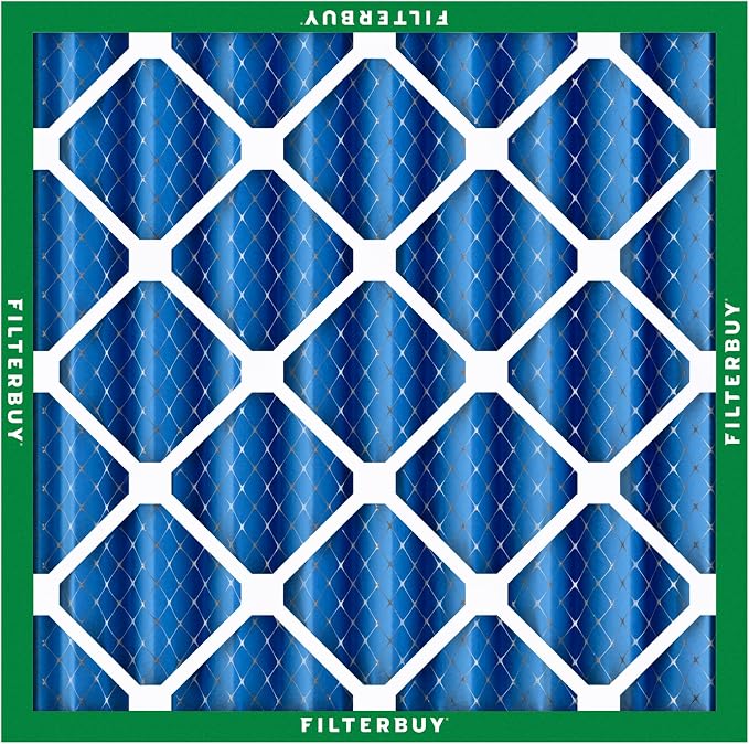Filterbuy 14x14x4 Air Filter MERV 13 Optimal Smoke & Allergy Defense,