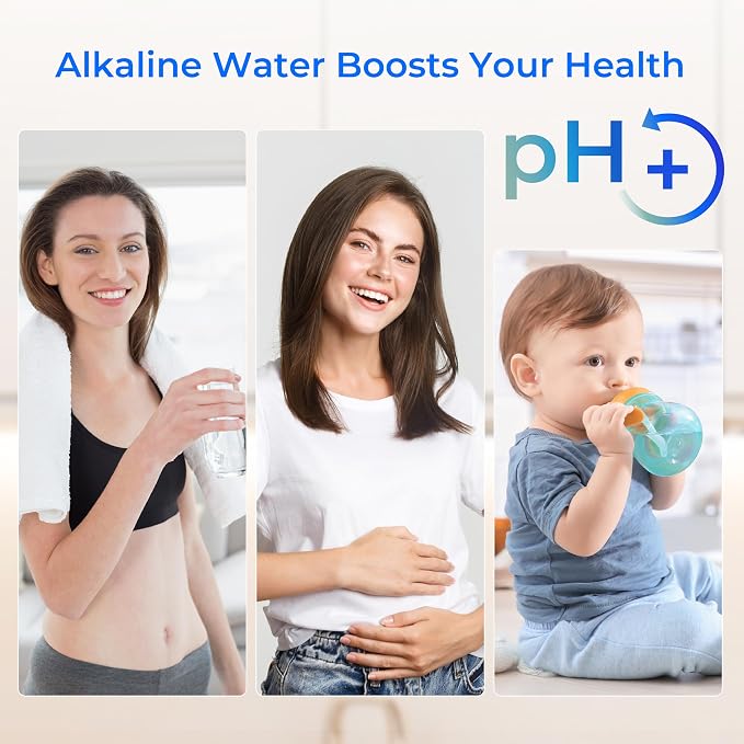 Waterdrop Gravity-fed Water Filter System, Increase PH,