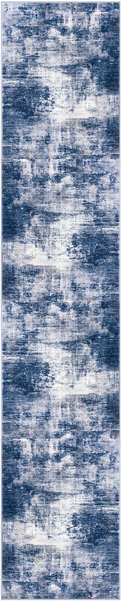 IOHOUZE Abstract Runner Rug 2x10 Ft Washable Runners