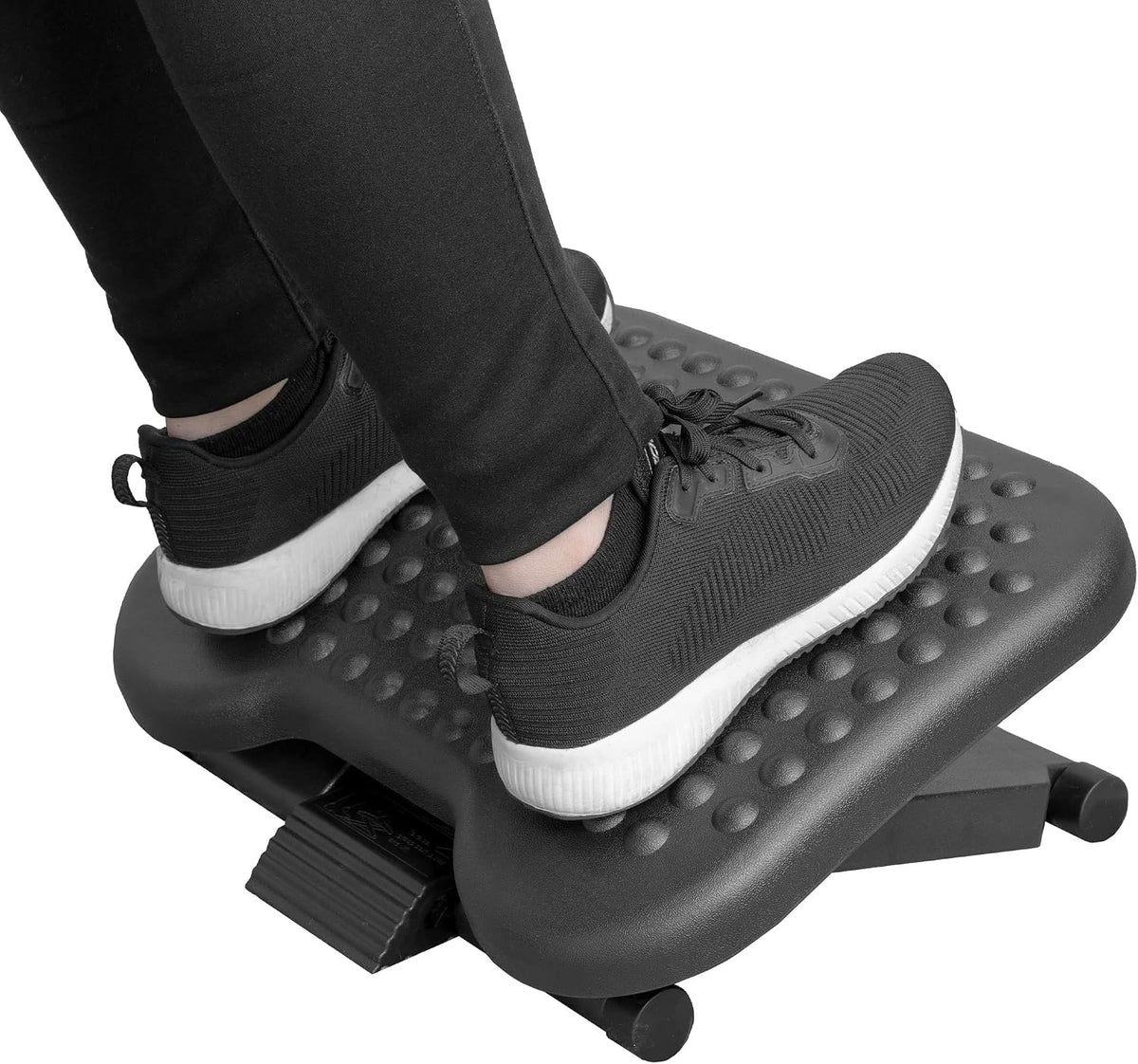 Mount-It! Foot Rest Under Desk with Massage Bumps & Foot Pedal Height
