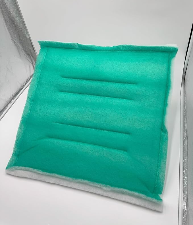 Paint Booth Intake Air Filter Panel, Crossdraft Spray Booth Filter Pad
