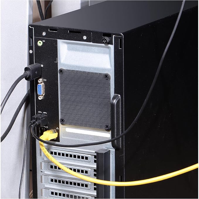 uxcell PC Dust Fan Screen with Screws