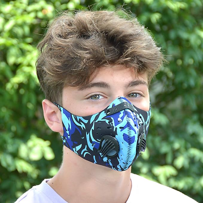 ASA Techmed Reusable Dual Air Breathing Valve Face Mask Cover