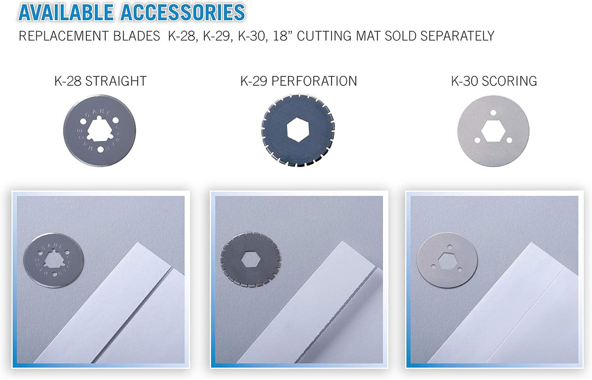 Carl 18 inch DC-2A3N Premium Rotary Paper Trimmer, Metal Base, 15 Sheet Cutting Capacity.
