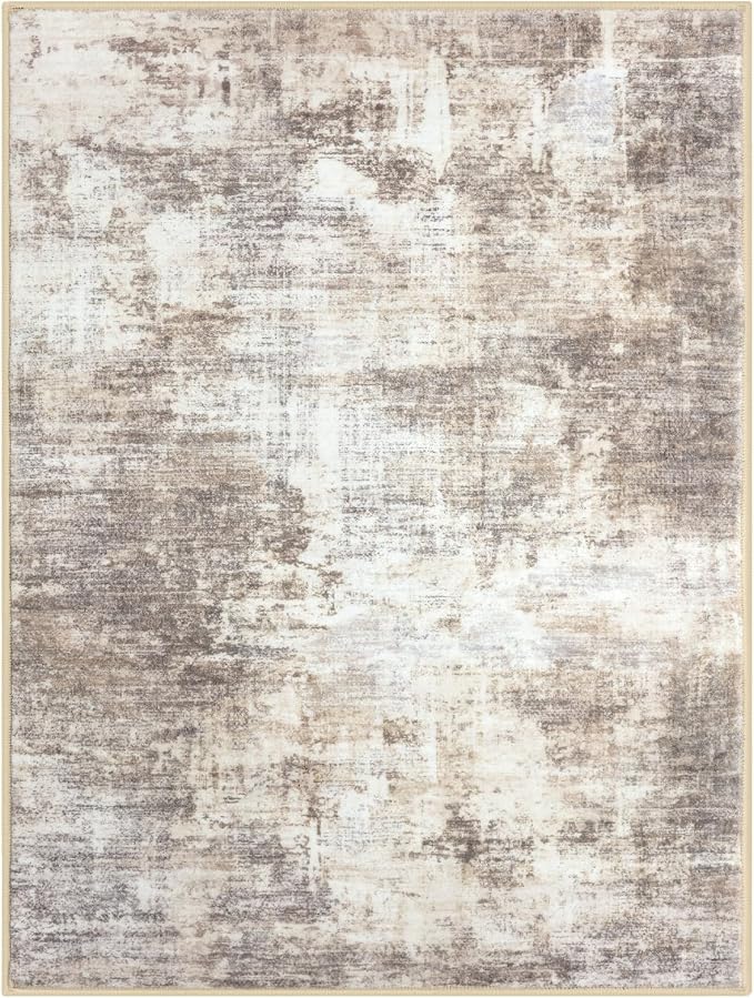 IOHOUZE Abstract Area Rug 3x4 Ft Washable Rugs