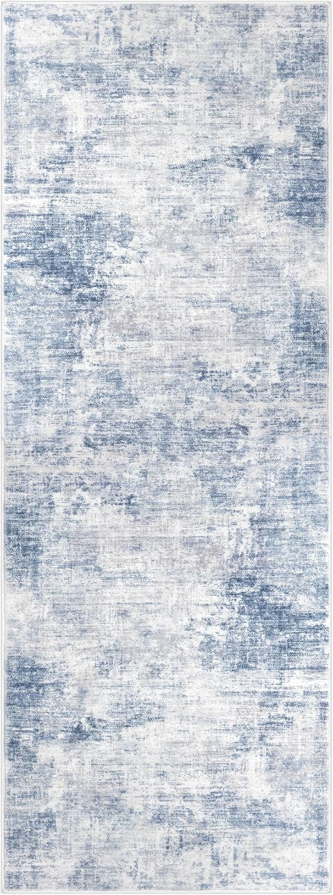 IOHOUZE Abstract Runner Rug 3x8 Ft Washable Runners