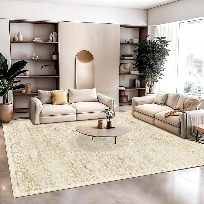 Soalmost Washable Area Rug 8x10, Large Soft Rugs