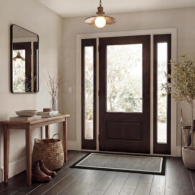 GRANNY SAYS Door Mat, Dirt Absorb Front Door Mat Outside Entrance, Low Profile