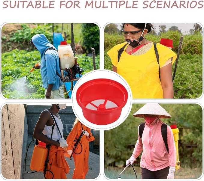 Knapsack Sprayer Filter 142mm Agricultural Backpack Sprayer Barrel Mouth