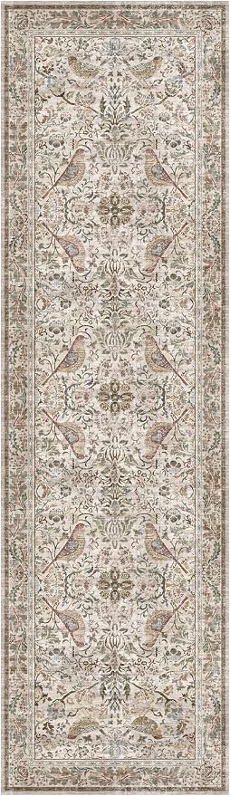 Hazo Haus Boho 2x7 Long Bathroom Runner Rug