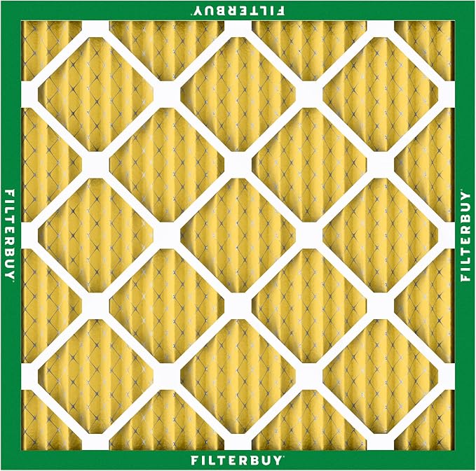 Filterbuy 14x14x1 Air Filter MERV 11 Superior Pet & Allergy Defense,